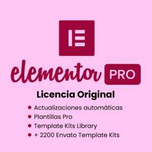 Elementor PRO WordPress Page Builder - Licencia Original