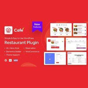 WPCafe – Reservación y Menú Restaurantes