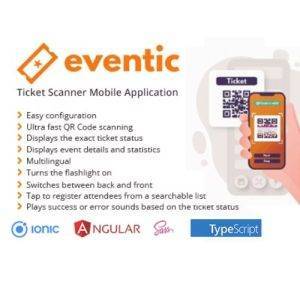 Eventic - Ticket Scanner Mobile Application